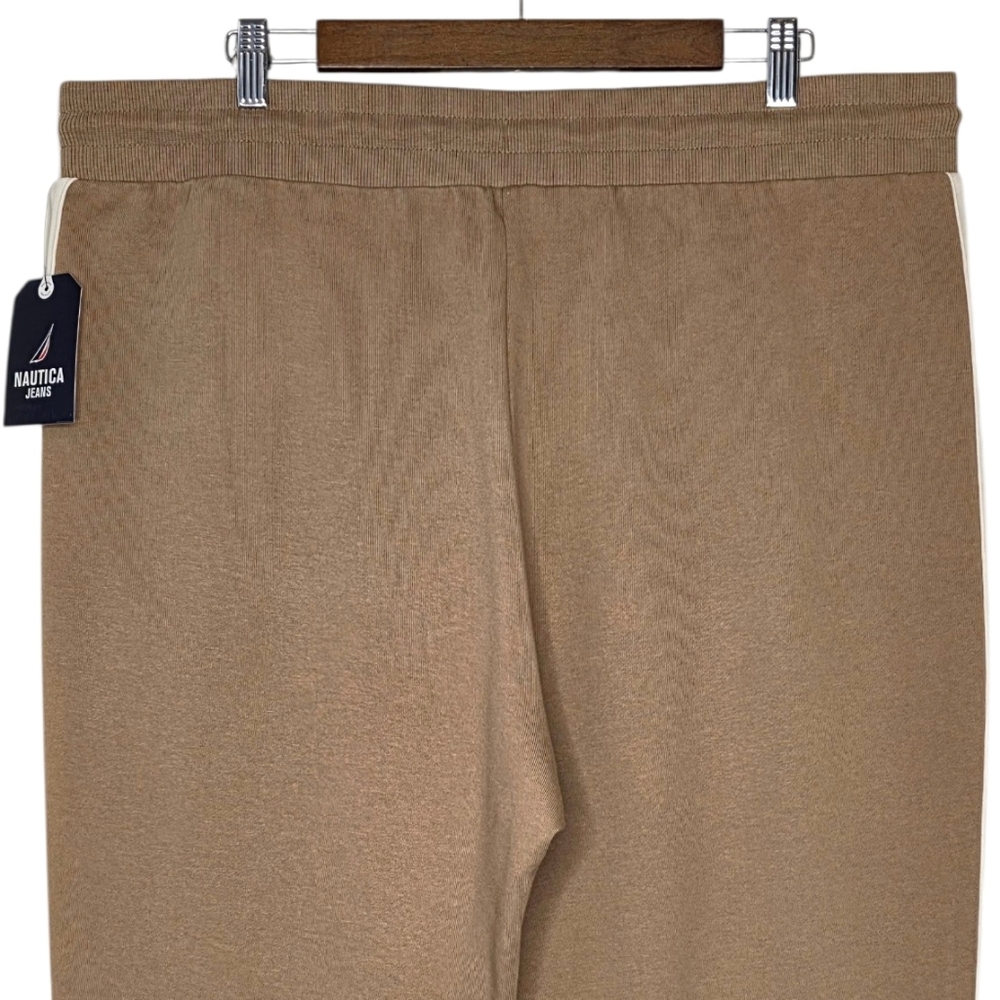 Nautica Tan Side-Stripped Jogger Pants Size XL - Picture 5 of 8